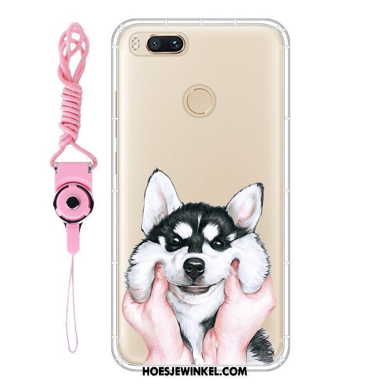 Xiaomi Mi A1 Hoesje Hanger Mobiele Telefoon Bescherming, Xiaomi Mi A1 Hoesje Mini Gasbag Beige