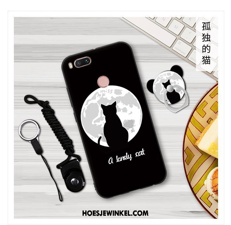 Xiaomi Mi A1 Hoesje Mobiele Telefoon Anti-fall Persoonlijk, Xiaomi Mi A1 Hoesje Scheppend Wit Beige