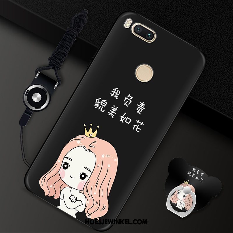 Xiaomi Mi A1 Hoesje Rood Persoonlijk Hanger, Xiaomi Mi A1 Hoesje All Inclusive Hoes Beige