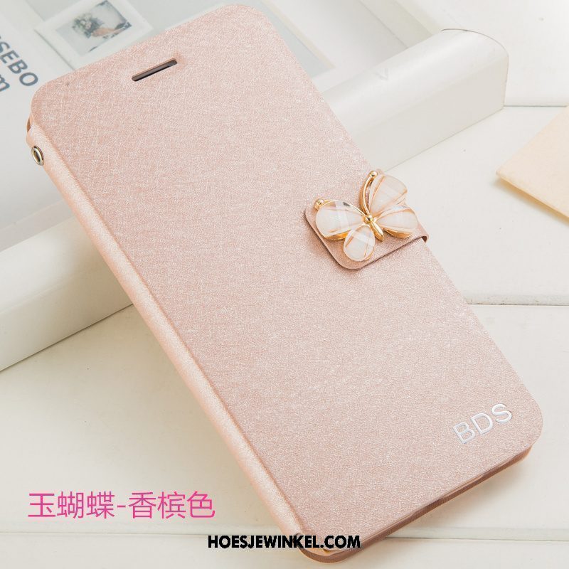 Xiaomi Mi A1 Hoesje Trend Folio All Inclusive, Xiaomi Mi A1 Hoesje Mobiele Telefoon Skärmskydd Beige