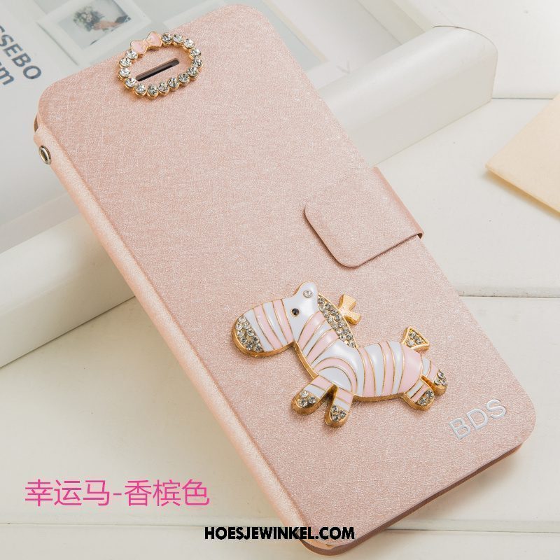 Xiaomi Mi A1 Hoesje Trend Folio All Inclusive, Xiaomi Mi A1 Hoesje Mobiele Telefoon Skärmskydd Beige