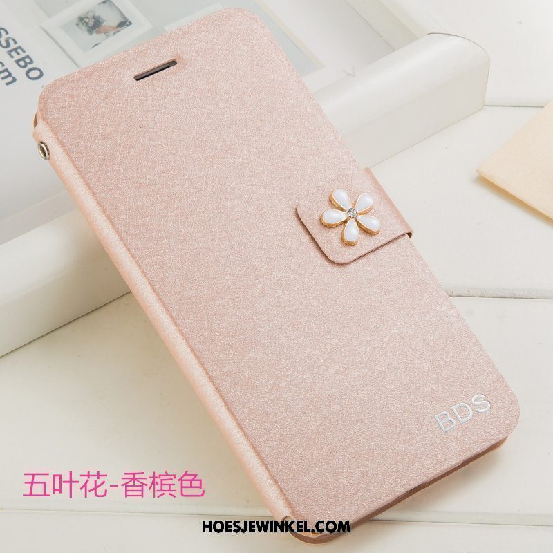 Xiaomi Mi A1 Hoesje Trend Folio All Inclusive, Xiaomi Mi A1 Hoesje Mobiele Telefoon Skärmskydd Beige