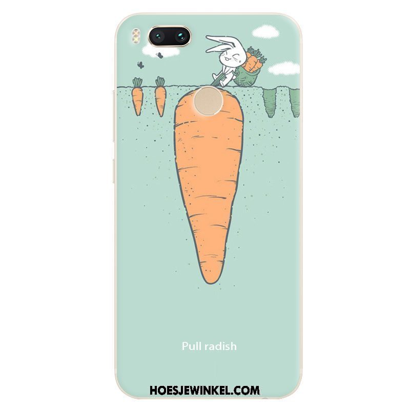 Xiaomi Mi A1 Hoesje Vers Mobiele Telefoon Hard, Xiaomi Mi A1 Hoesje Blauw Anti-fall Beige