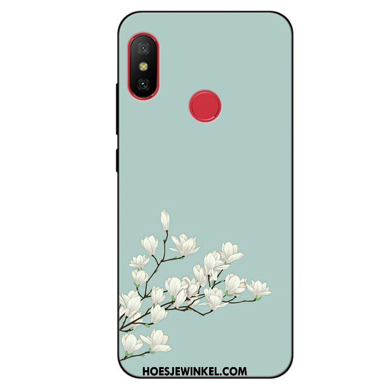 Xiaomi Mi A2 Hoesje Anti-fall Mini Rood, Xiaomi Mi A2 Hoesje Zacht Mobiele Telefoon Beige