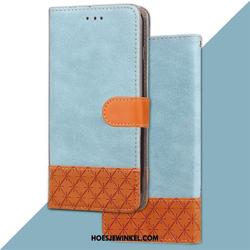 Xiaomi Mi A2 Hoesje Folio Bescherming All Inclusive, Xiaomi Mi A2 Hoesje Mobiele Telefoon Zacht Beige