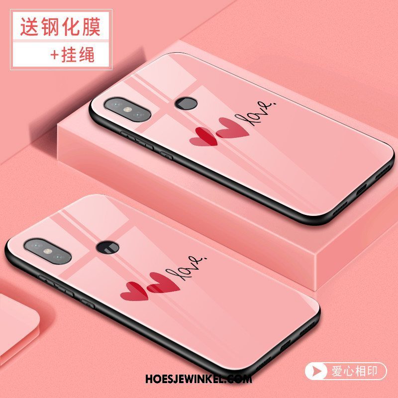 Xiaomi Mi A2 Hoesje Hoes Mobiele Telefoon Scheppend, Xiaomi Mi A2 Hoesje Persoonlijk Trend Beige