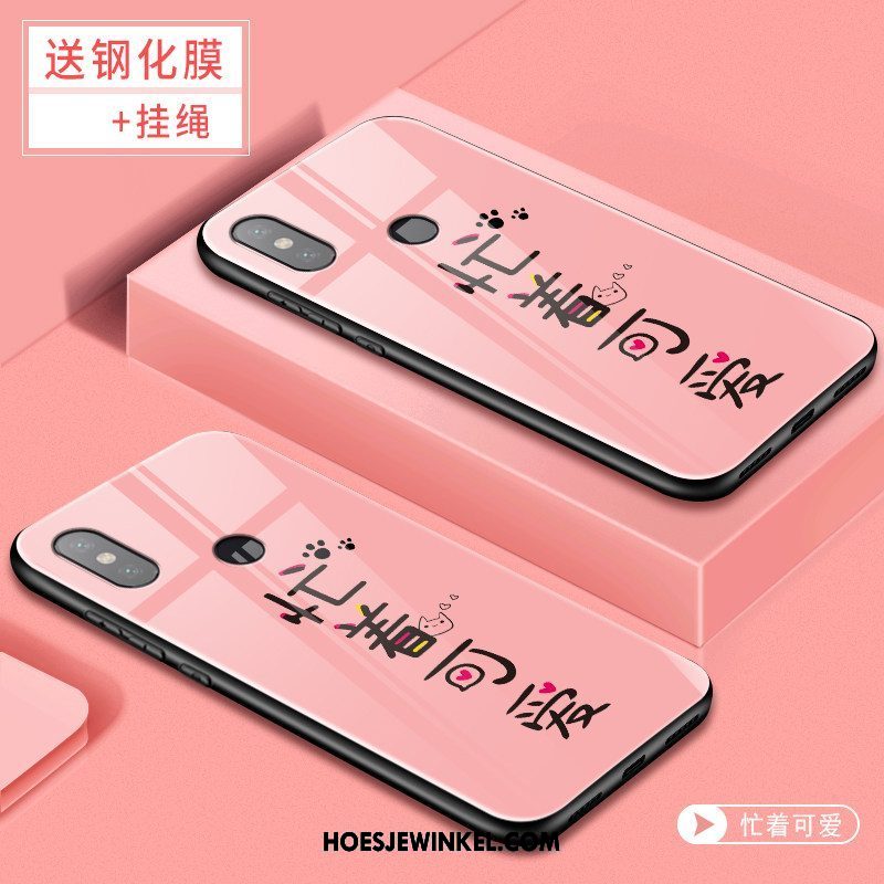 Xiaomi Mi A2 Hoesje Hoes Mobiele Telefoon Scheppend, Xiaomi Mi A2 Hoesje Persoonlijk Trend Beige