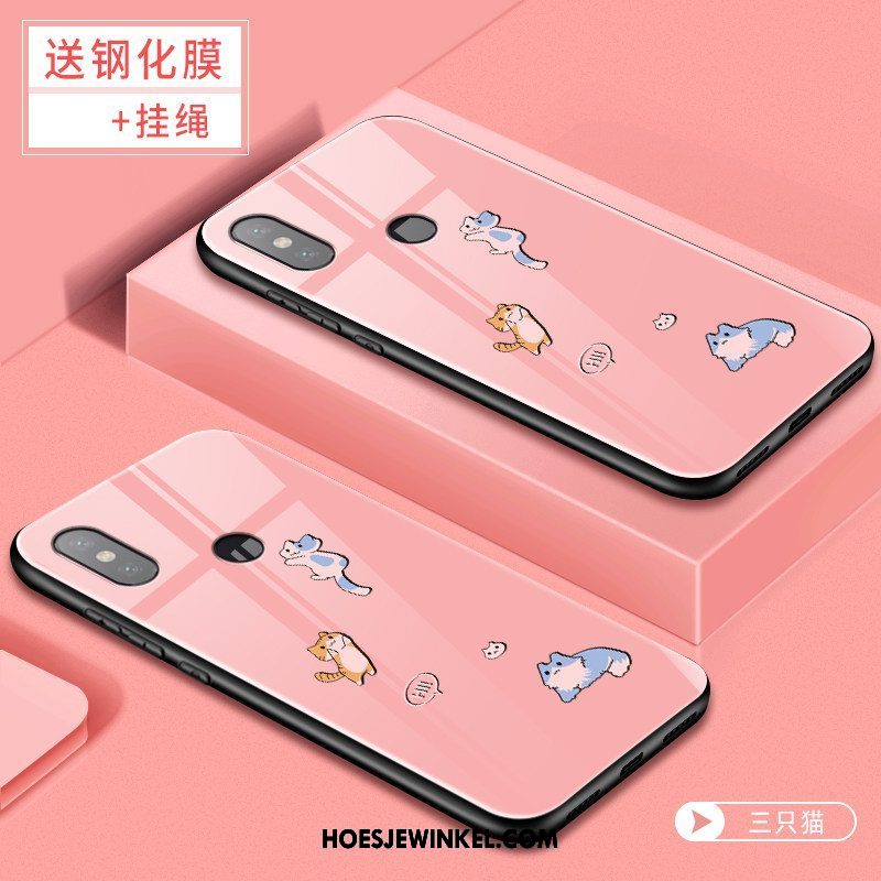 Xiaomi Mi A2 Hoesje Hoes Mobiele Telefoon Scheppend, Xiaomi Mi A2 Hoesje Persoonlijk Trend Beige