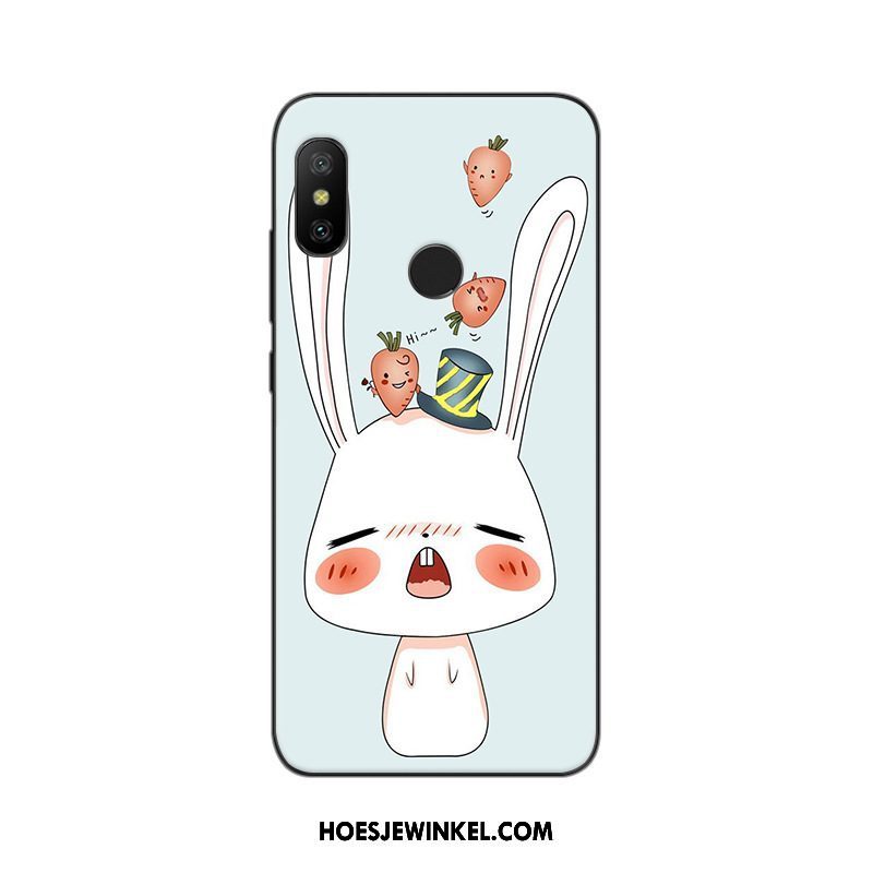 Xiaomi Mi A2 Hoesje Mini Mobiele Telefoon Rood, Xiaomi Mi A2 Hoesje Hoes Schrobben Beige