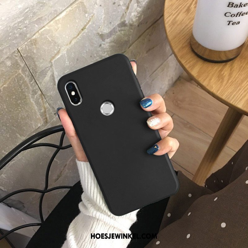 Xiaomi Mi A2 Hoesje Rood All Inclusive Zacht, Xiaomi Mi A2 Hoesje Anti-fall Mobiele Telefoon Beige