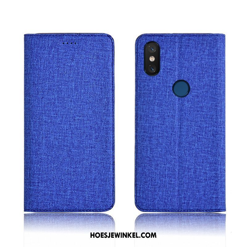 Xiaomi Mi A2 Hoesje Siliconen Patroon Bescherming, Xiaomi Mi A2 Hoesje Jeugd Grijs Beige