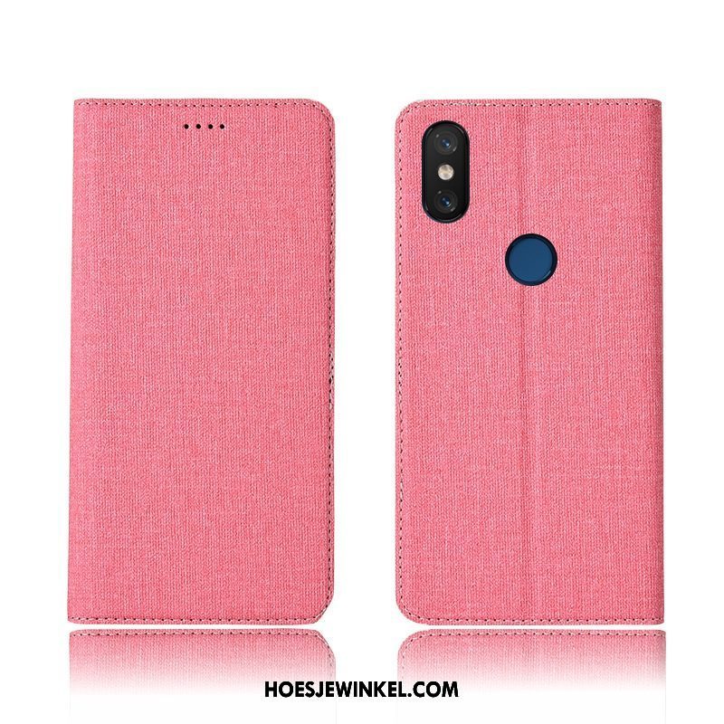 Xiaomi Mi A2 Hoesje Siliconen Patroon Bescherming, Xiaomi Mi A2 Hoesje Jeugd Grijs Beige