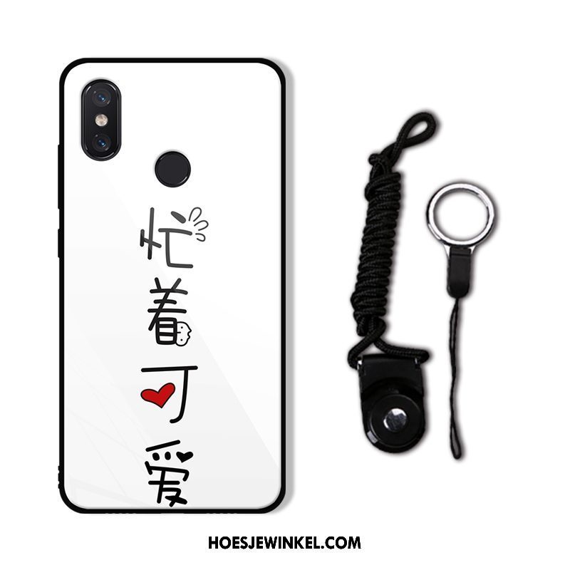 Xiaomi Mi A2 Hoesje Trend Persoonlijk Lovers, Xiaomi Mi A2 Hoesje Mobiele Telefoon Scheppend Beige