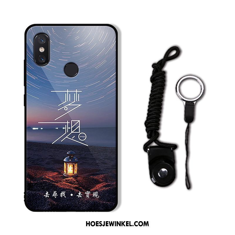 Xiaomi Mi A2 Hoesje Trend Persoonlijk Lovers, Xiaomi Mi A2 Hoesje Mobiele Telefoon Scheppend Beige