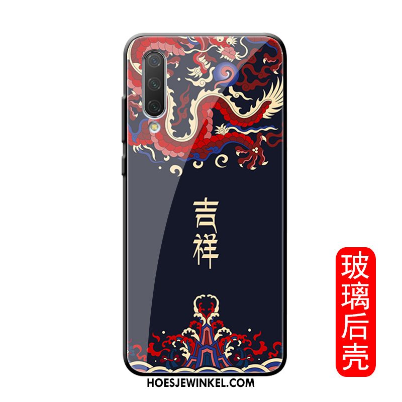 Xiaomi Mi A3 Hoesje Bescherming Lovers All Inclusive, Xiaomi Mi A3 Hoesje Scheppend Rood Beige