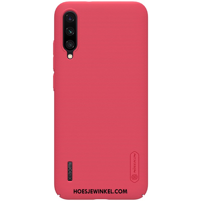 Xiaomi Mi A3 Hoesje Blauw Eenvoudige Bescherming, Xiaomi Mi A3 Hoesje Mobiele Telefoon Hard Beige