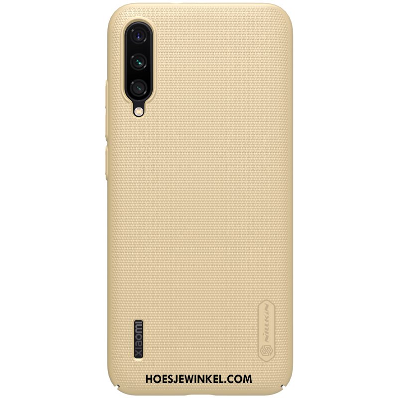 Xiaomi Mi A3 Hoesje Blauw Eenvoudige Bescherming, Xiaomi Mi A3 Hoesje Mobiele Telefoon Hard Beige