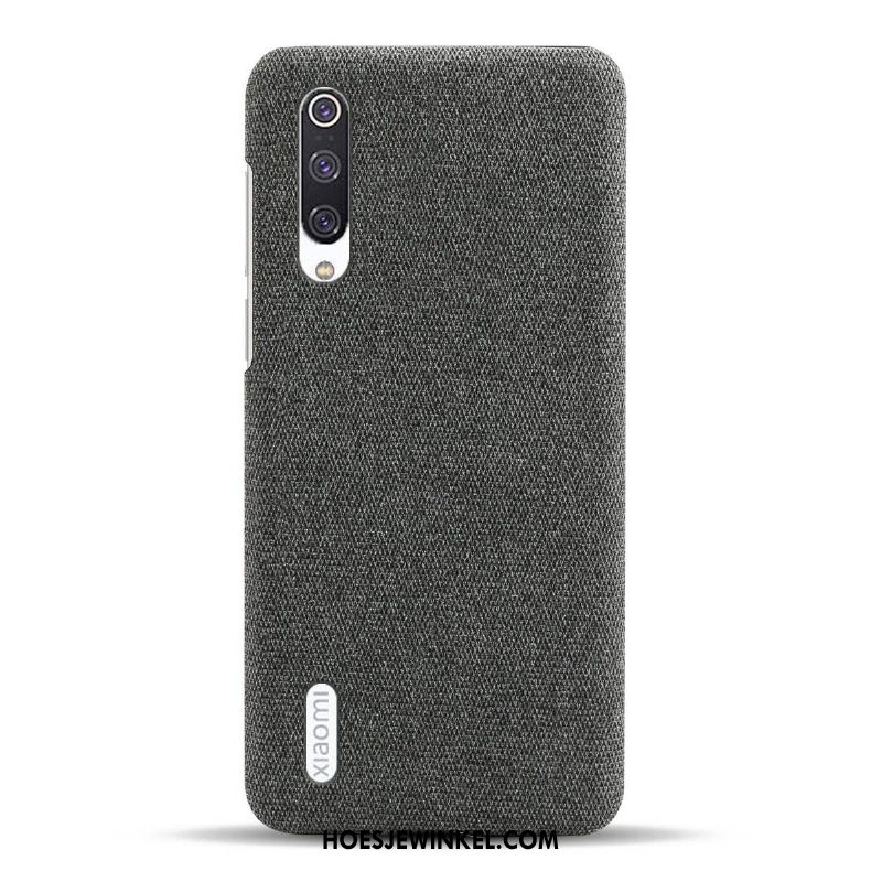 Xiaomi Mi A3 Hoesje Mini Doek Hoes, Xiaomi Mi A3 Hoesje Grijs Mobiele Telefoon Beige