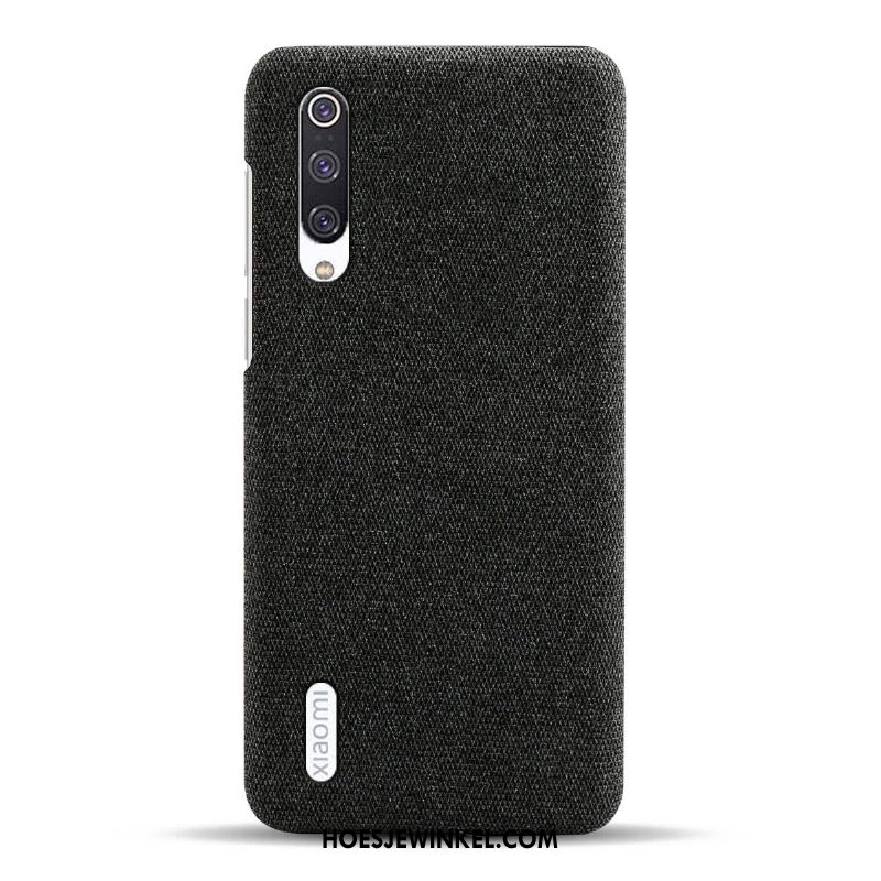 Xiaomi Mi A3 Hoesje Mini Doek Hoes, Xiaomi Mi A3 Hoesje Grijs Mobiele Telefoon Beige