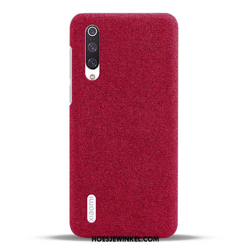 Xiaomi Mi A3 Hoesje Mini Doek Hoes, Xiaomi Mi A3 Hoesje Grijs Mobiele Telefoon Beige