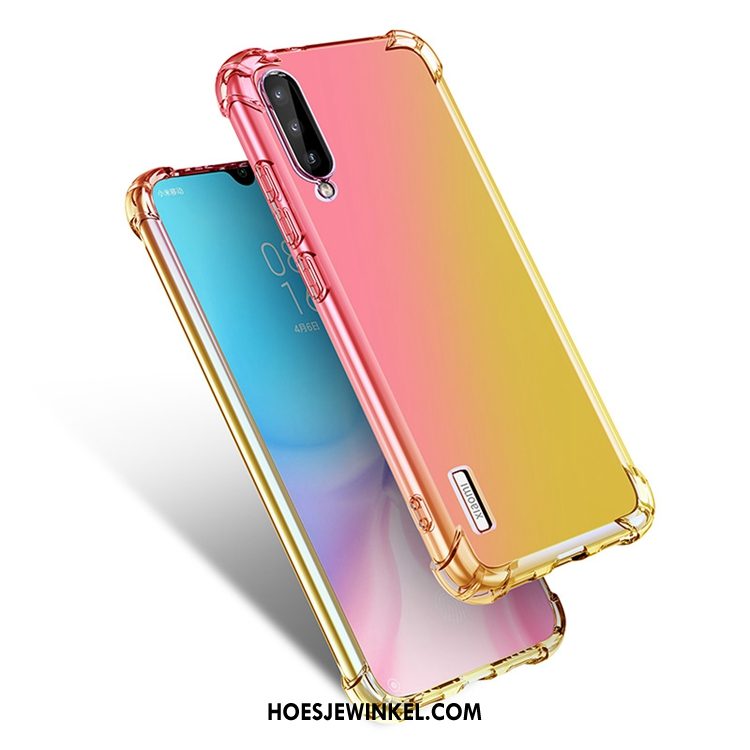 Xiaomi Mi A3 Hoesje Pas Regenboog All Inclusive, Xiaomi Mi A3 Hoesje Gasbag Anti-fall Beige