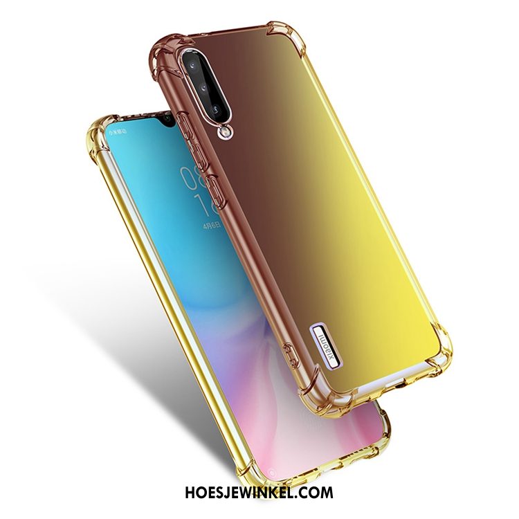 Xiaomi Mi A3 Hoesje Pas Regenboog All Inclusive, Xiaomi Mi A3 Hoesje Gasbag Anti-fall Beige