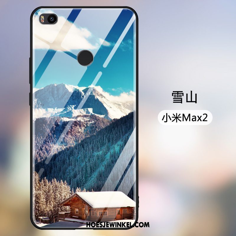 Xiaomi Mi Max 2 Hoesje All Inclusive Persoonlijk Scheppend, Xiaomi Mi Max 2 Hoesje Spiegel Anti-fall Beige