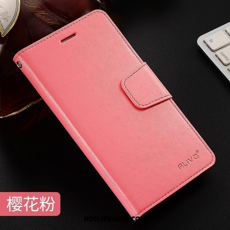 Xiaomi Mi Max 2 Hoesje Bescherming Mini Zacht, Xiaomi Mi Max 2 Hoesje Leren Etui Roze Beige