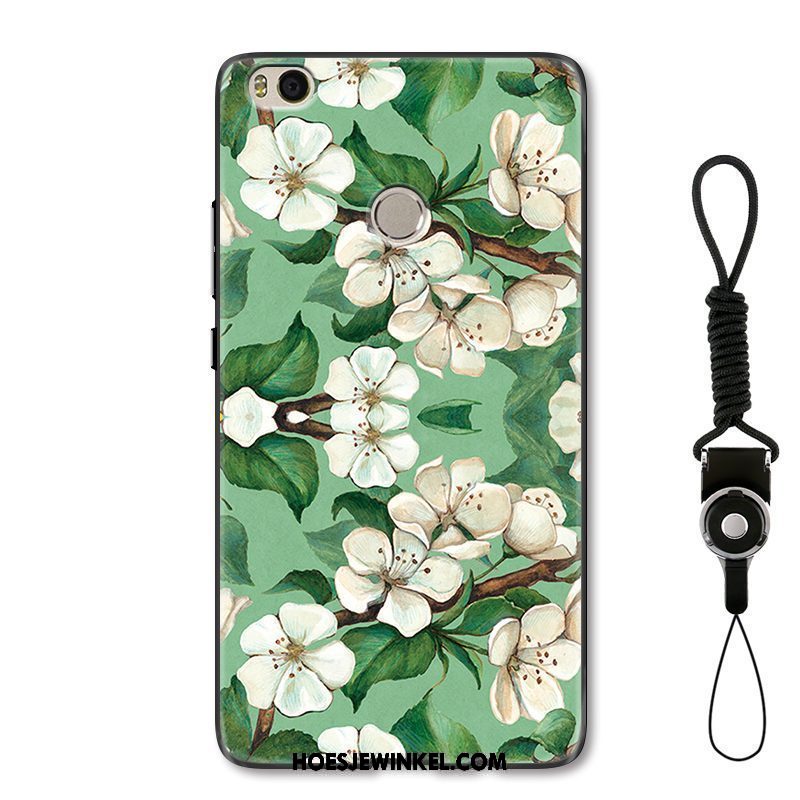 Xiaomi Mi Max 2 Hoesje Groen Mobiele Telefoon Kunst, Xiaomi Mi Max 2 Hoesje Hoes Hanger Beige