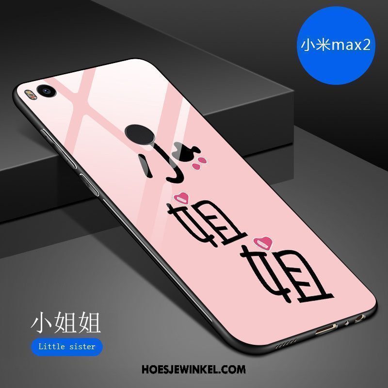 Xiaomi Mi Max 2 Hoesje Krassen Mobiele Telefoon Persoonlijk, Xiaomi Mi Max 2 Hoesje Bescherming Wit Beige