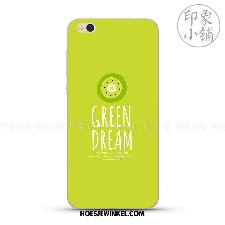 Xiaomi Mi Max 2 Hoesje Mini Watermeloen Hoes, Xiaomi Mi Max 2 Hoesje Original Groen Beige