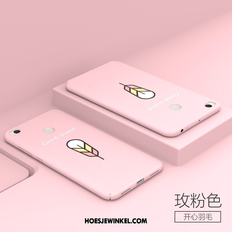 Xiaomi Mi Max 2 Hoesje Scheppend Spotprent Schrobben, Xiaomi Mi Max 2 Hoesje Groen Bescherming Beige