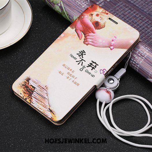 Xiaomi Mi Max 3 Hoesje Bescherming Clamshell Anti-fall, Xiaomi Mi Max 3 Hoesje Mini Spotprent Beige