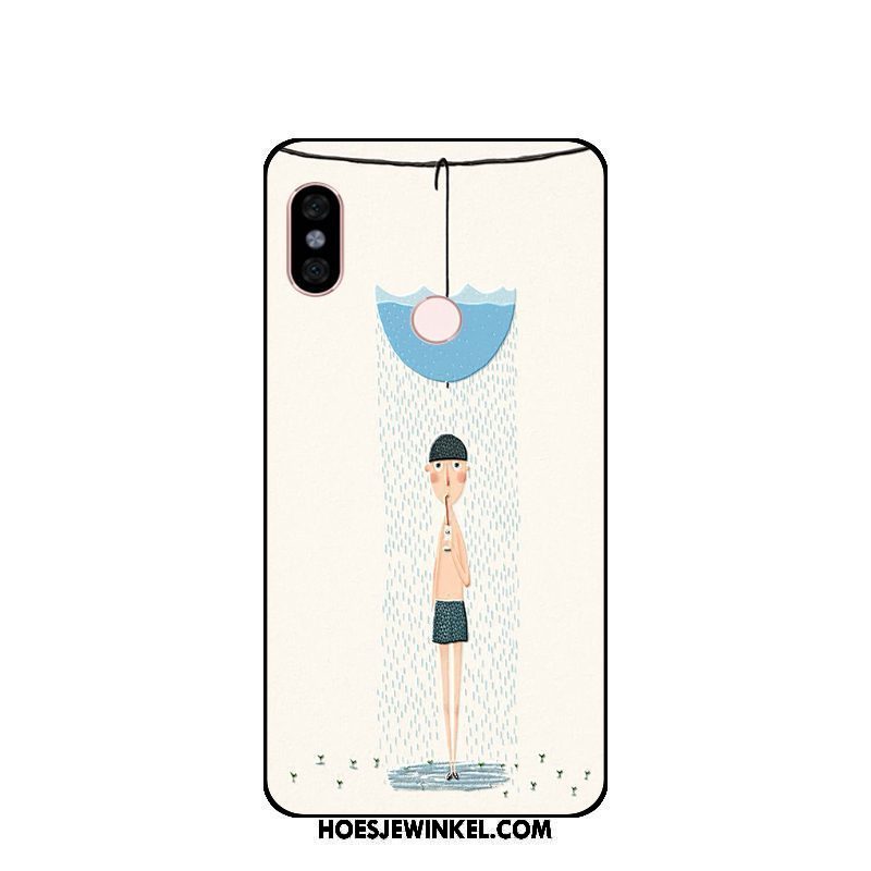 Xiaomi Mi Max 3 Hoesje Bescherming Trend Hanger, Xiaomi Mi Max 3 Hoesje Mooie Persoonlijk Beige