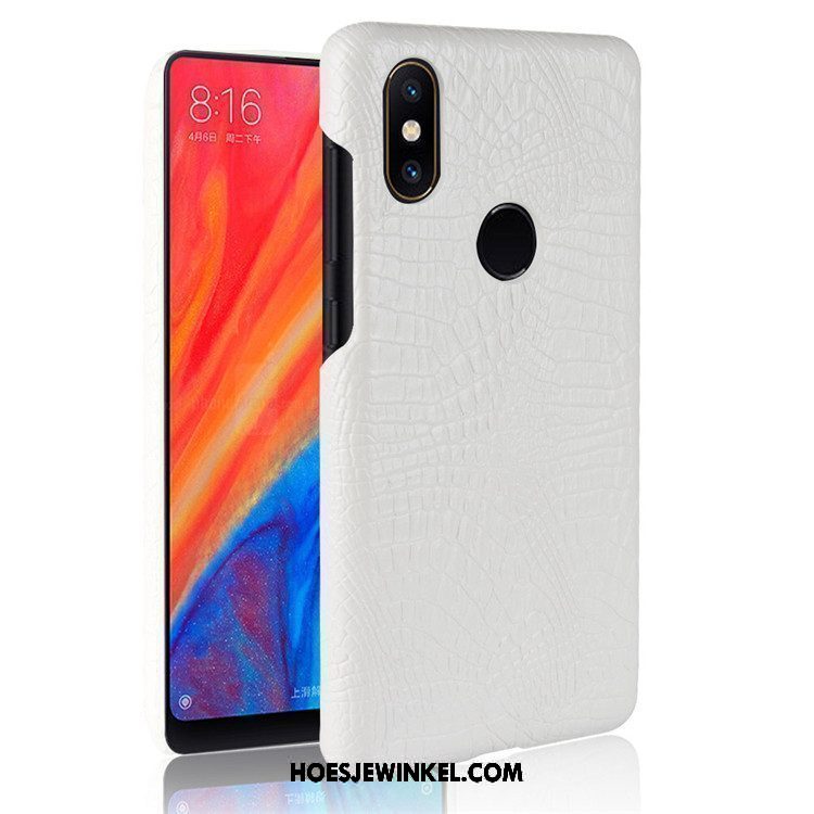 Xiaomi Mi Max 3 Hoesje Leren Etui Mobiele Telefoon Bescherming, Xiaomi Mi Max 3 Hoesje Kwaliteit Hoes Beige