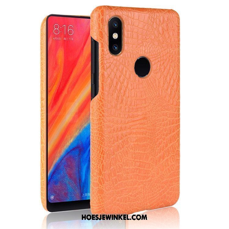 Xiaomi Mi Max 3 Hoesje Leren Etui Mobiele Telefoon Bescherming, Xiaomi Mi Max 3 Hoesje Kwaliteit Hoes Beige