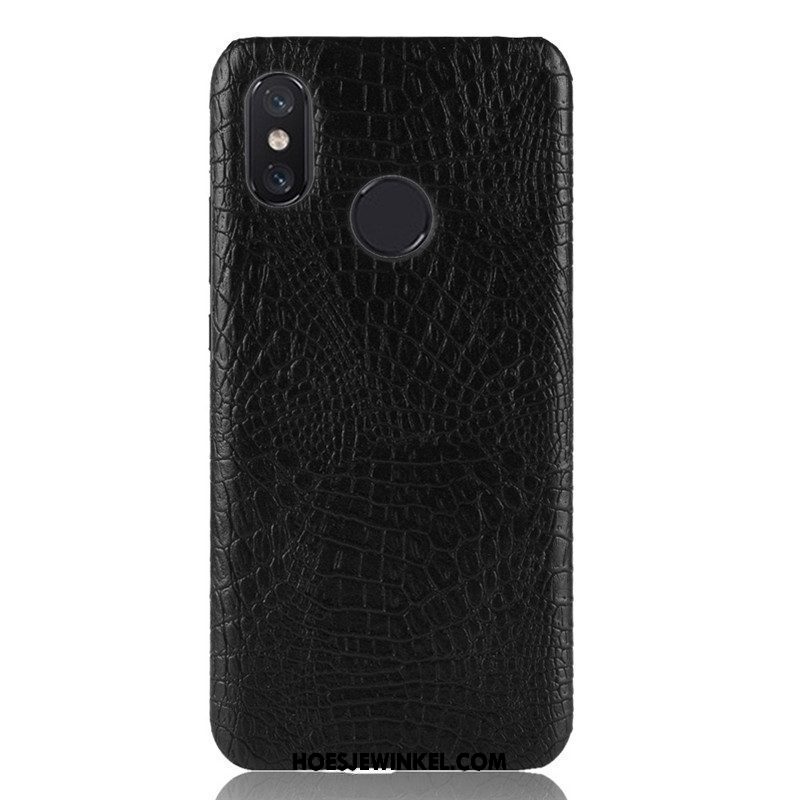 Xiaomi Mi Max 3 Hoesje Mobiele Telefoon Anti-fall Mini, Xiaomi Mi Max 3 Hoesje Krokodillenleer Hard Beige