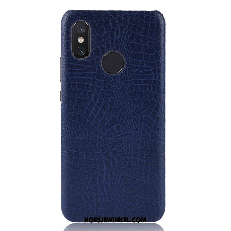 Xiaomi Mi Max 3 Hoesje Mobiele Telefoon Anti-fall Mini, Xiaomi Mi Max 3 Hoesje Krokodillenleer Hard Beige