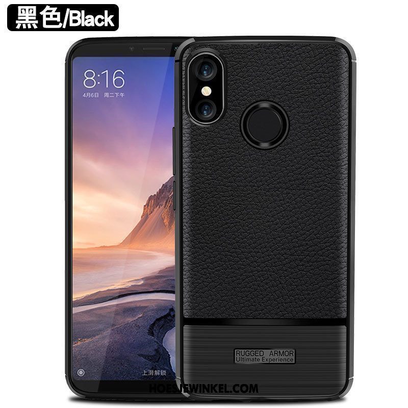 Xiaomi Mi Max 3 Hoesje Patroon Mini Hoes, Xiaomi Mi Max 3 Hoesje Mobiele Telefoon Soort Aziatische Vrucht Beige