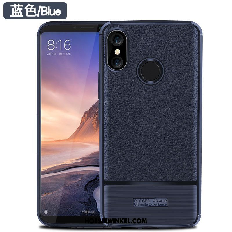 Xiaomi Mi Max 3 Hoesje Patroon Mini Hoes, Xiaomi Mi Max 3 Hoesje Mobiele Telefoon Soort Aziatische Vrucht Beige