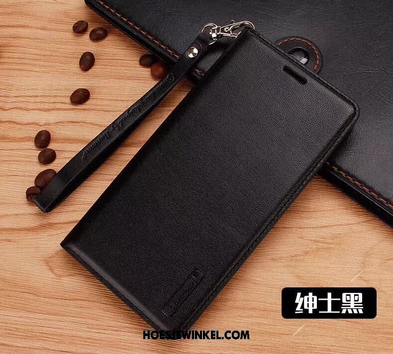 Xiaomi Mi Mix 2 Hoesje Donkerblauw Bescherming Anti-fall, Xiaomi Mi Mix 2 Hoesje Hoes Folio Beige