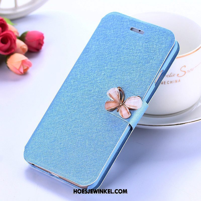 Xiaomi Mi Mix 2 Hoesje Folio Hoes Blauw, Xiaomi Mi Mix 2 Hoesje Mobiele Telefoon Bescherming Beige