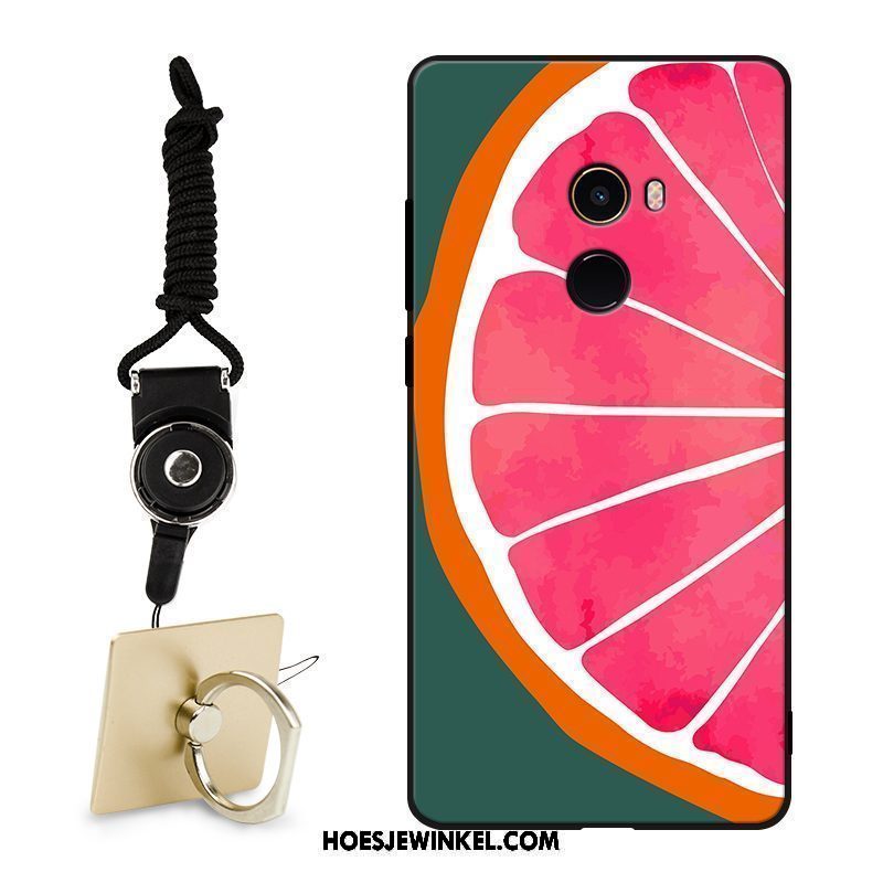 Xiaomi Mi Mix 2 Hoesje Mobiele Telefoon Vers Fruit, Xiaomi Mi Mix 2 Hoesje Citroen Siliconen Beige