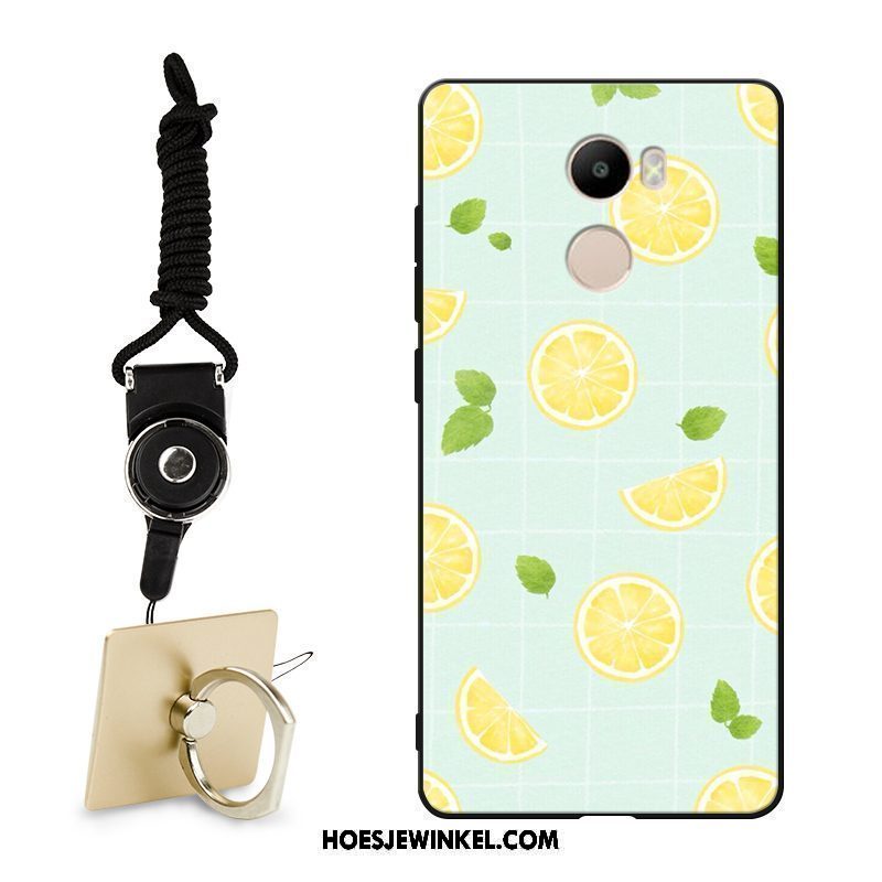 Xiaomi Mi Mix 2 Hoesje Zacht Mini Fruit, Xiaomi Mi Mix 2 Hoesje All Inclusive Mobiele Telefoon Beige