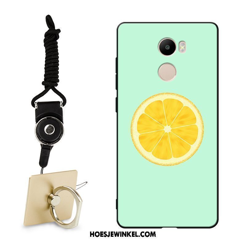 Xiaomi Mi Mix 2 Hoesje Zacht Mini Fruit, Xiaomi Mi Mix 2 Hoesje All Inclusive Mobiele Telefoon Beige