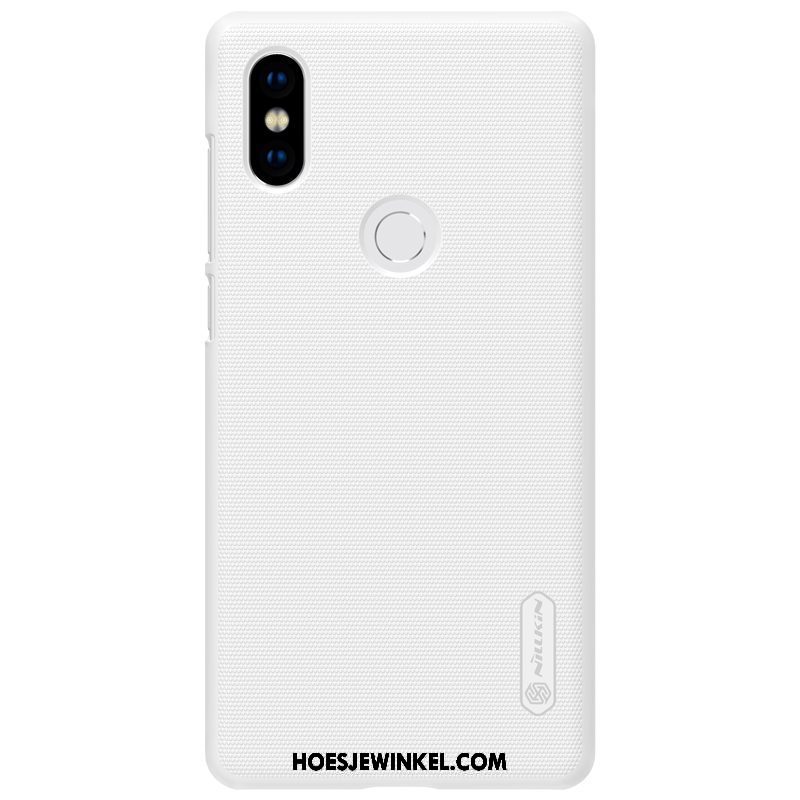 Xiaomi Mi Mix 2s Hoesje Anti-fall Mini Mobiele Telefoon, Xiaomi Mi Mix 2s Hoesje Hoes Rood Beige