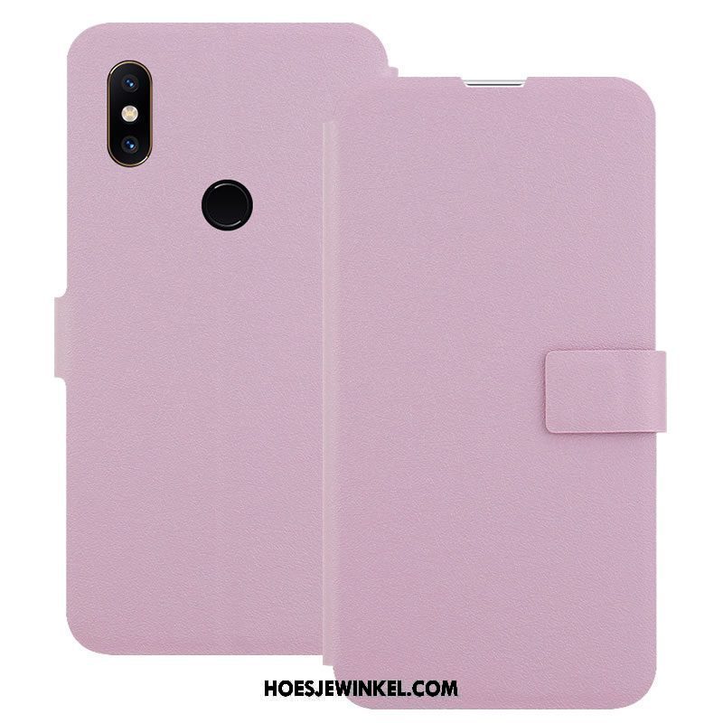 Xiaomi Mi Mix 2s Hoesje Gesp Kaart Blauw, Xiaomi Mi Mix 2s Hoesje Mini All Inclusive Beige