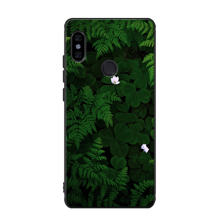 Xiaomi Mi Mix 2s Hoesje Lucky Groen Zacht, Xiaomi Mi Mix 2s Hoesje Rood Hoes Beige