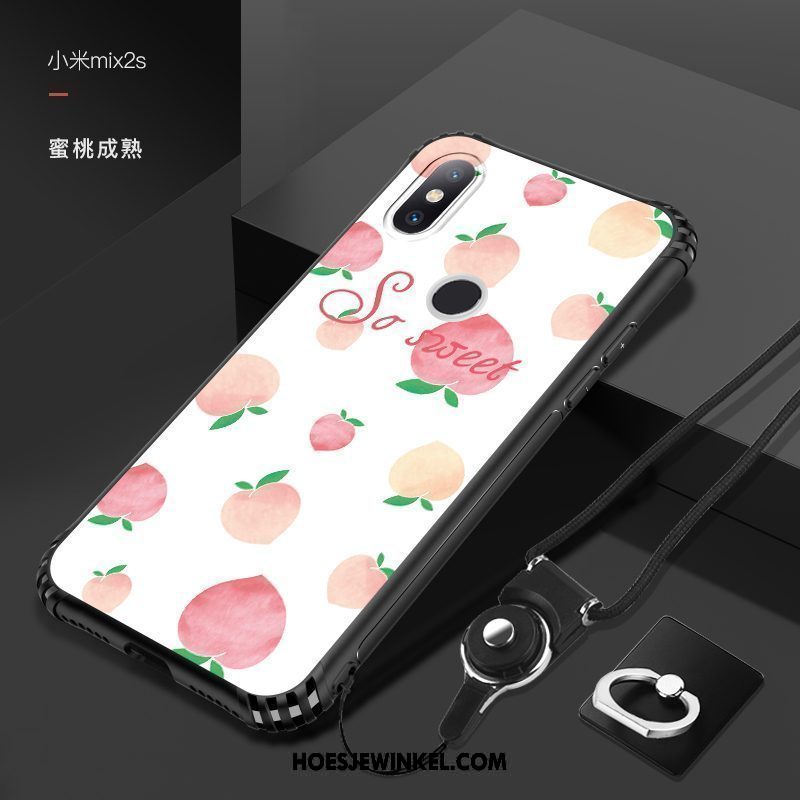 Xiaomi Mi Mix 2s Hoesje Mini Hoes Hanger, Xiaomi Mi Mix 2s Hoesje Lovers Zacht Beige