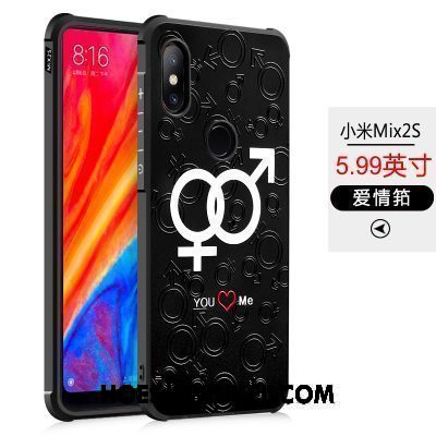 Xiaomi Mi Mix 2s Hoesje Mobiele Telefoon Anti-fall Persoonlijk, Xiaomi Mi Mix 2s Hoesje Mini Siliconen Beige